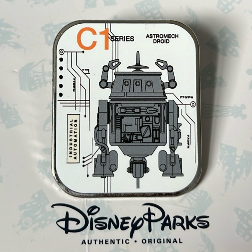 Disney Parks Star Wars Galaxy’s Edge Hollywood Studios Droid Depot C1 Series Pin